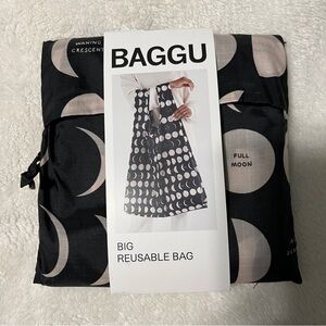 Baggu Big Reusable Bag in Moon print VGUC